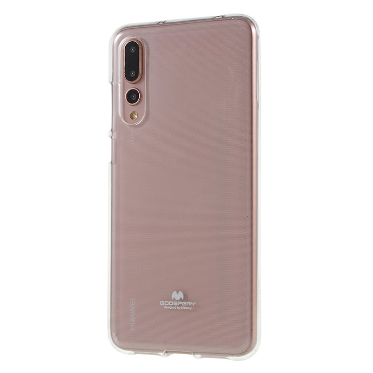MERCURY GOOSPERY Flash Powder Soft TPU Case for Huawei P20 Pro - Transparent-2