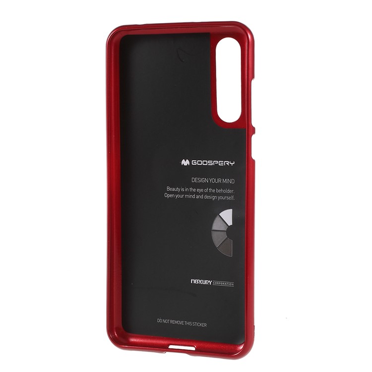 MERCURY GOOSPERY Flash Powder TPU Flexible Case Shell for Huawei P20 Pro - Red-4