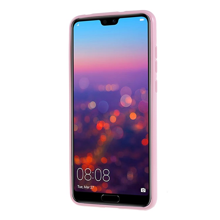 MERCURY GOOSPERY for Huawei P20 Pro Flash Powder TPU Mobile Cover - Pink-3