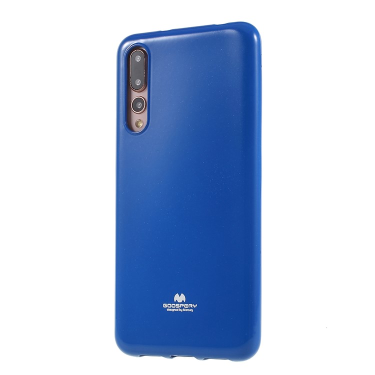 MERCURY GOOSPERY Flash Powder TPU Featherweight Case for Huawei P20 Pro - Blue-2
