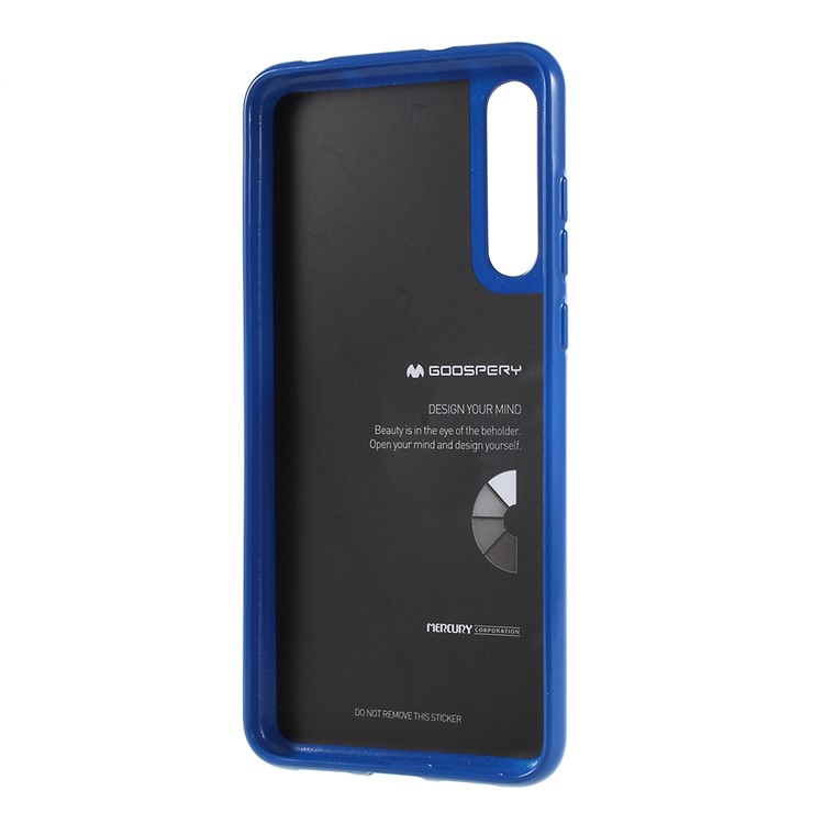 MERCURY GOOSPERY Flash Powder TPU Featherweight Case for Huawei P20 Pro - Blue-4