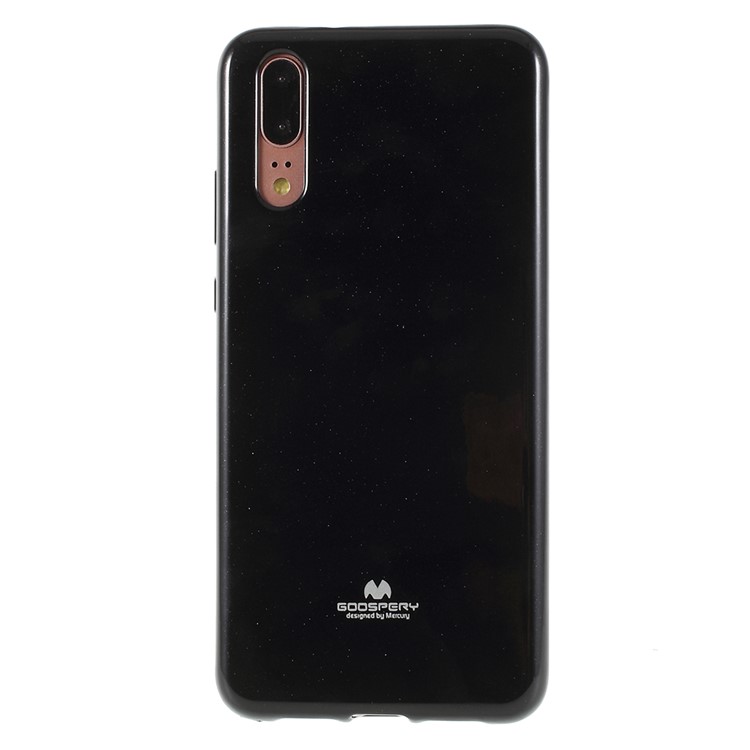 MERCURY GOOSPERY Flash Powder TPU Gel Case for Huawei P20 - Black-2
