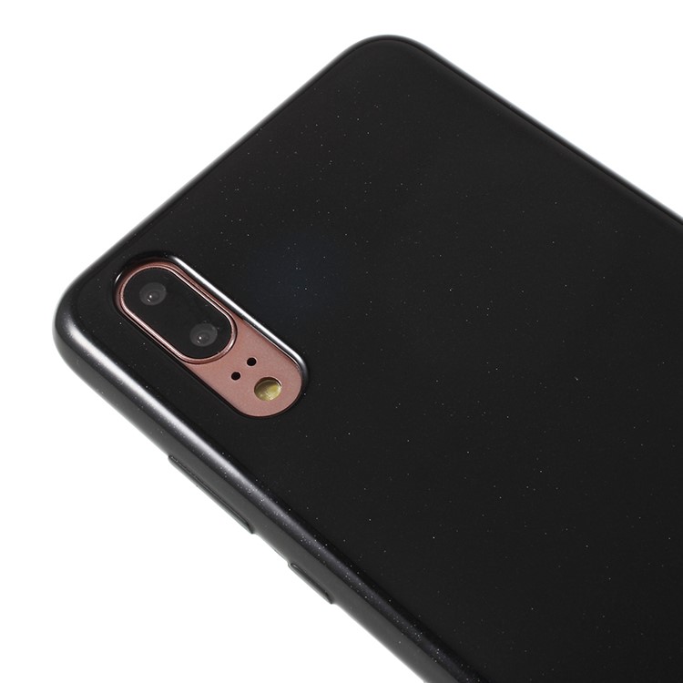 MERCURY GOOSPERY Flash Powder TPU Gel Case for Huawei P20 - Black-3