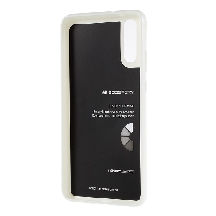 MERCURY GOOSPERY Flash Powder TPU Gel Cover for Huawei P20 - White-4