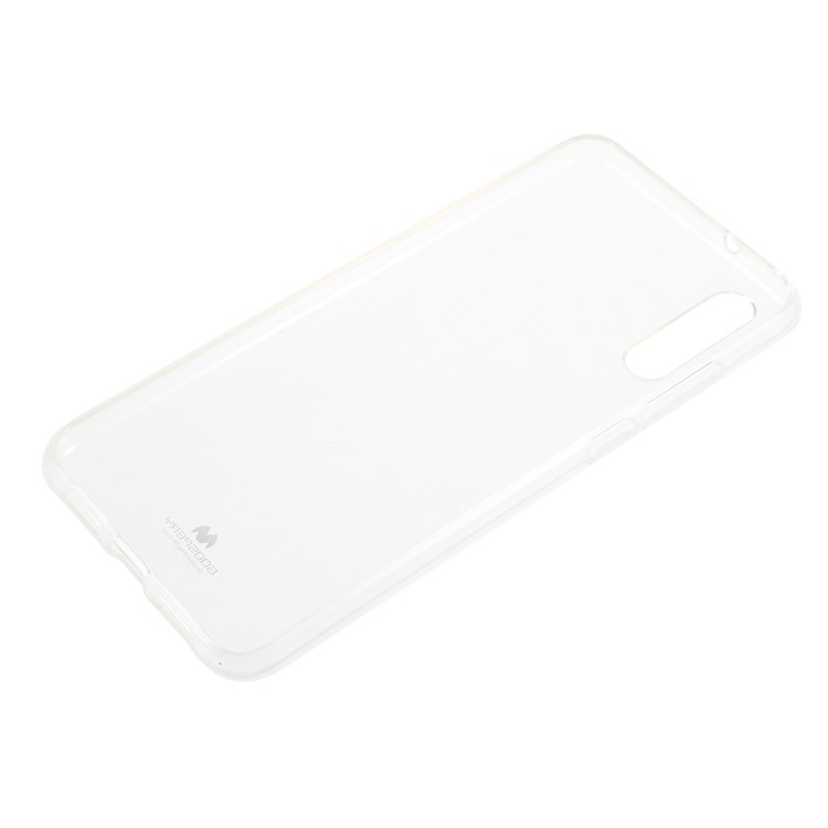MERCURY GOOSPERY Flash Powder TPU Back Case for Huawei P20 - Transparent-4