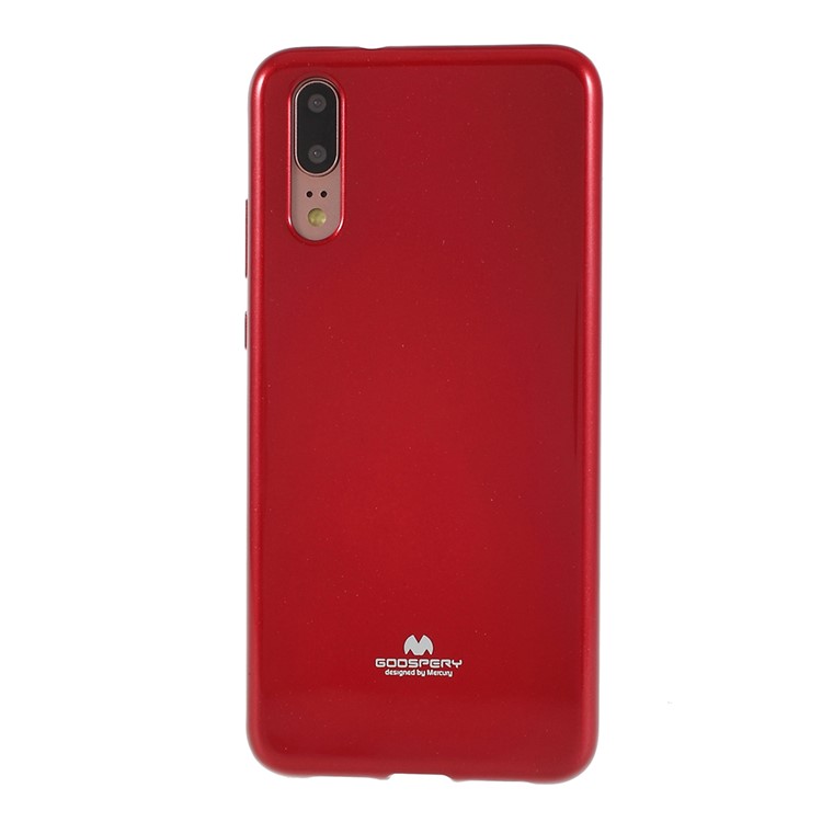 MERCURY GOOSPERY Flash Powder TPU Phone Case for Huawei P20 - Red-1