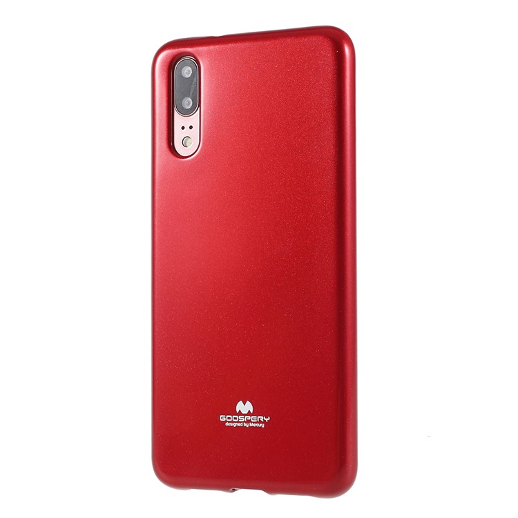 MERCURY GOOSPERY Flash Powder TPU Phone Case for Huawei P20 - Red-2