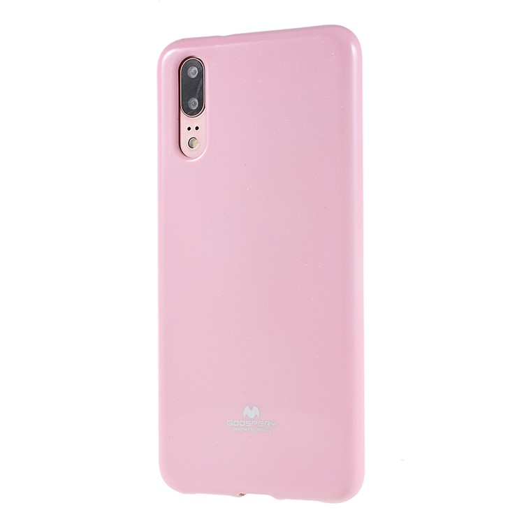MERCURY GOOSPERY Flash Powder TPU Protection Cover for Huawei P20 - Pink-2