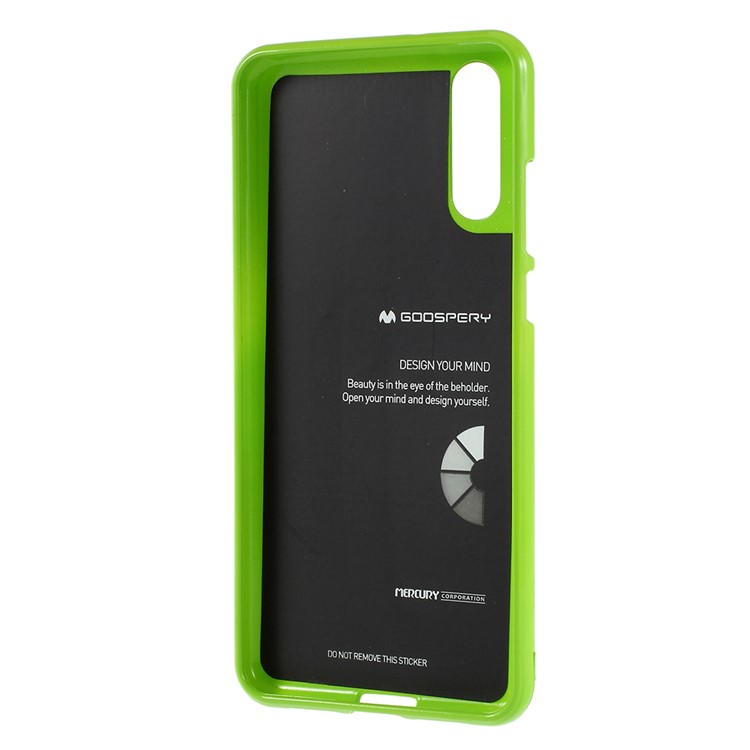 MERCURY GOOSPERY Flash Powder TPU Gel Cover Shell for Huawei P20 - Green-4