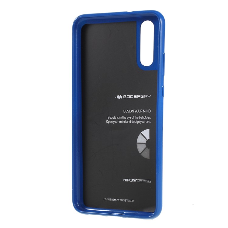 MERCURY GOOSPERY Flash Powder Flexible TPU Casing for Huawei P20 - Blue-4