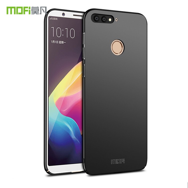 MOFI Shield Slim Frosted Hard Plastic Case for Huawei Honor 7A (with Fingerprint Sensor) / Enjoy 8E / Honor 7A Pro (Russian Version) - Black-2