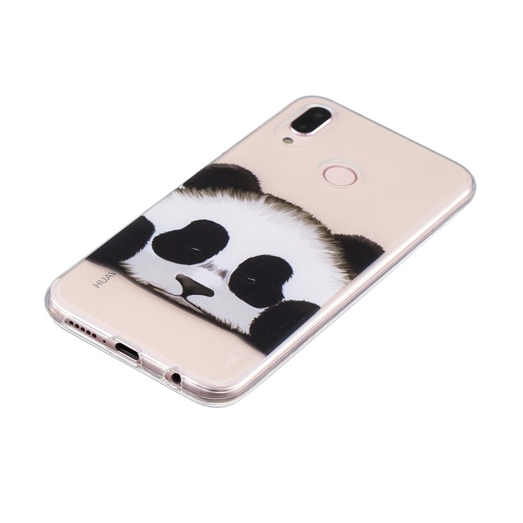 Pattern Printing TPU Soft Case for Huawei P20 Lite / Nova 3e - Panda Pattern-2