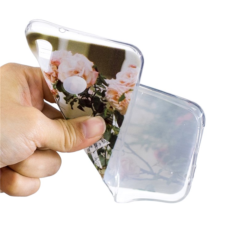 Patterned TPU Phone Case for Huawei P20 Lite / Nova 3e - FUCK Pattern-4