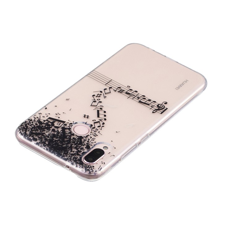 Patterned TPU Phone Protective Back Cover for Huawei P20 Lite/Nova 3e (China) - Note-3