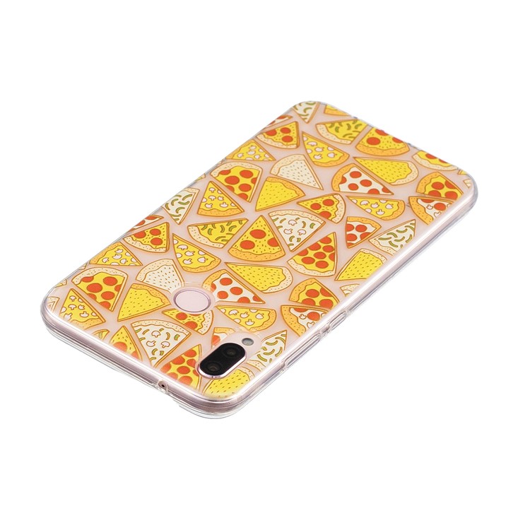 Pattern Printing TPU Phone Super Thin Case for Huawei P20 Lite/Nova 3e (China) - Pizza-3