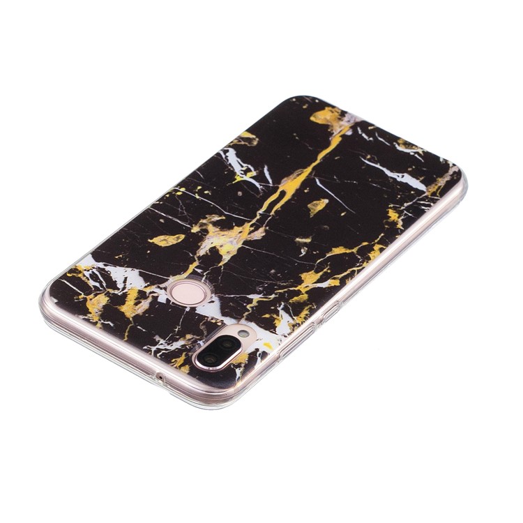 Pattern Printing TPU Cell Phone Shell Case for Huawei P20 Lite/Nova 3e (China) - Marble Texture-3
