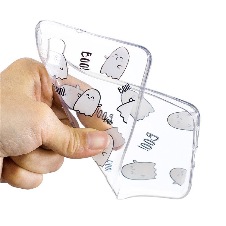 Printing Pattern TPU Phone Cover for Huawei P20 - Cute Cartoon Figure-4
