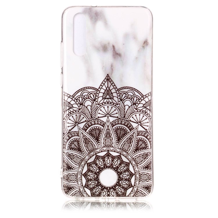 Marble Pattern IMD TPU Gel Case for Huawei P20 - Mandala Pattern-2