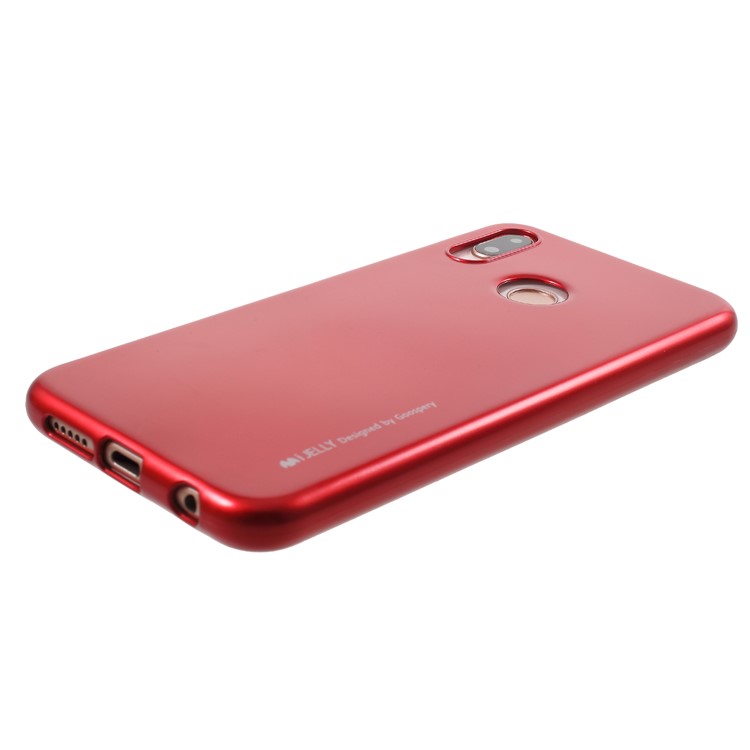MERCURY GOOSPERY i JELLY Metallic TPU Flexible Mobile Phone Case for Huawei P20 Lite / Nova 3e (China) - Red-3