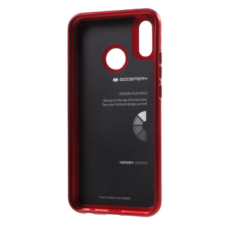MERCURY GOOSPERY i JELLY Metallic TPU Flexible Mobile Phone Case for Huawei P20 Lite / Nova 3e (China) - Red-4