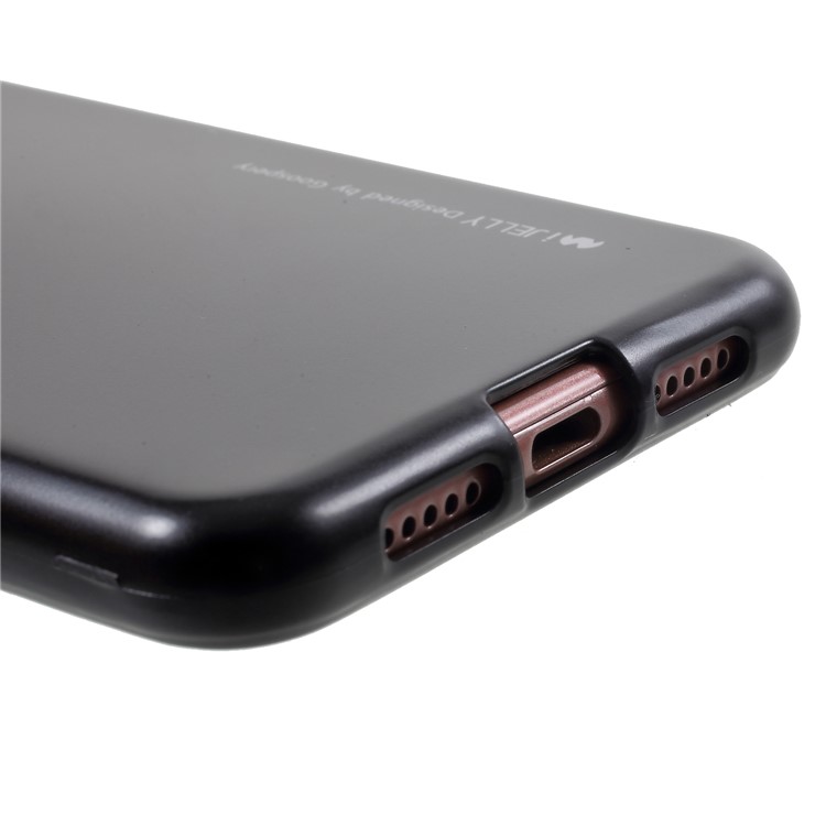 MERCURY GOOSPERY i JELLY Metallic TPU Flexible Mobile Phone Cover for Huawei P20 - Black-6