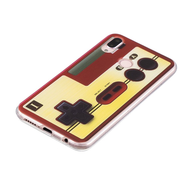 Printing Pattern TPU Cellphone Cover for Huawei P20 Lite/Nova 3e - Game Controller-2
