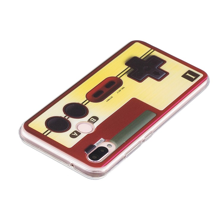 Printing Pattern TPU Cellphone Cover for Huawei P20 Lite/Nova 3e - Game Controller-3
