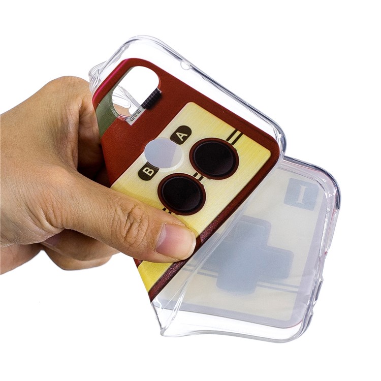 Printing Pattern TPU Cellphone Cover for Huawei P20 Lite/Nova 3e - Game Controller-4