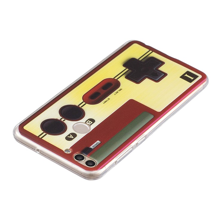 Pattern Printing Soft TPU Shell for Huawei P Smart / Enjoy 7S - Game Controller-3