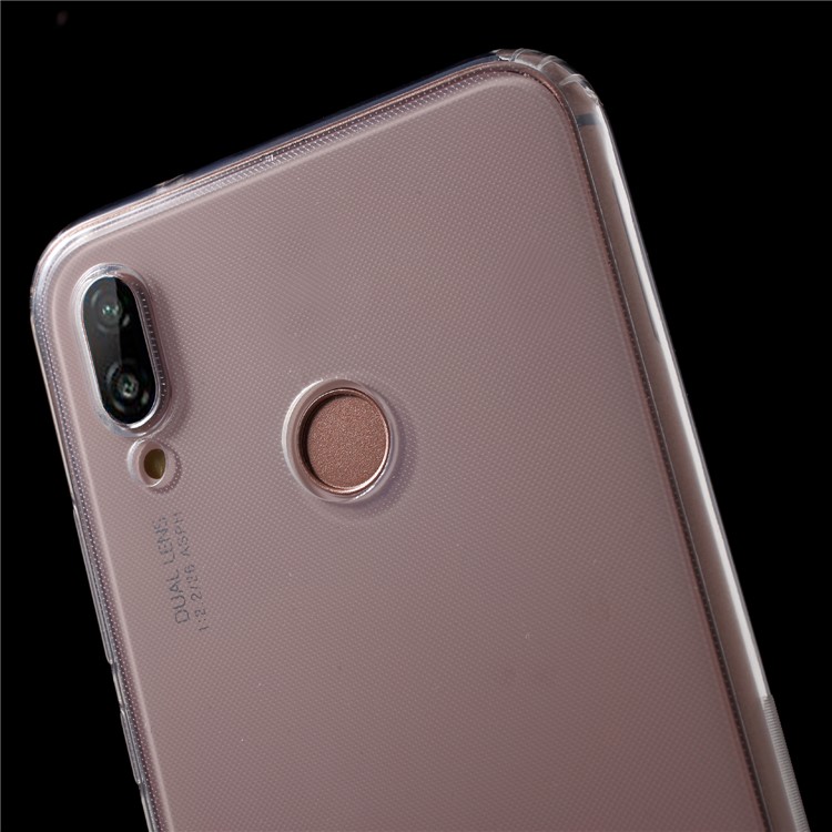 Drop-resistant Clear TPU Protection Mobile Phone Case for Huawei P20 Lite / Nova 3e-4