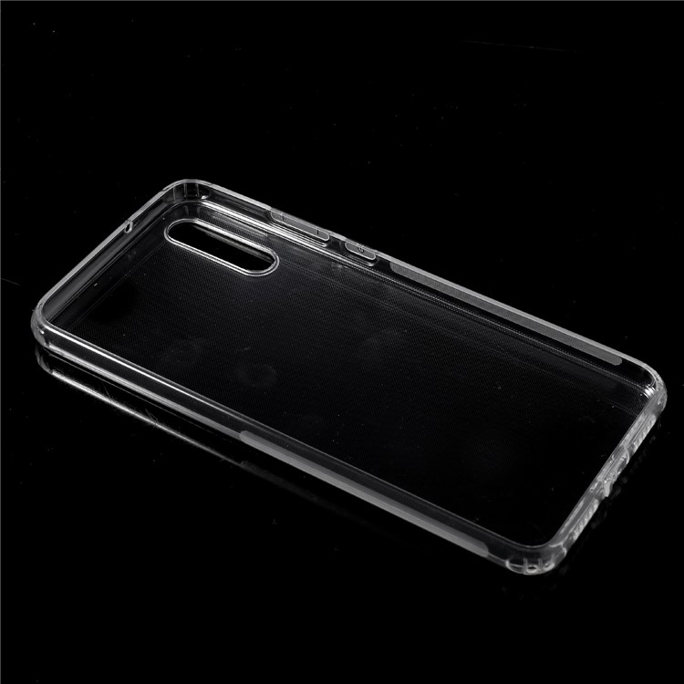 Drop-resistant Clear TPU Cell Phone Case Cover for Huawei P20-5