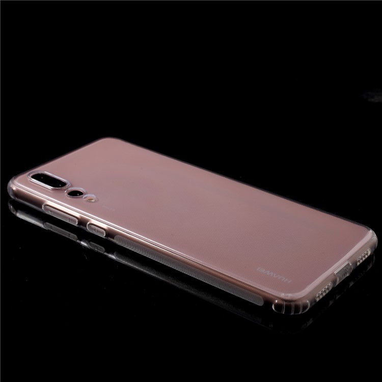 Copertura TPU Morbida Clear Per Huawei P20 Pro-3