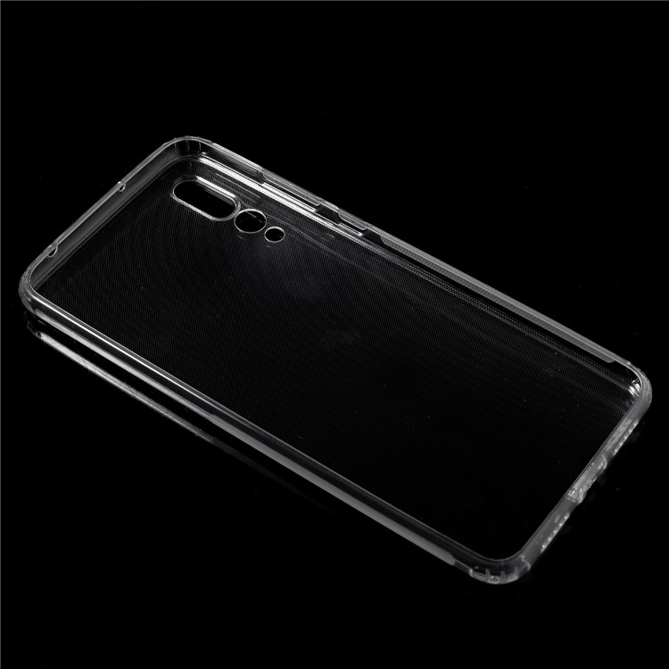 Copertura TPU Morbida Clear Per Huawei P20 Pro-5