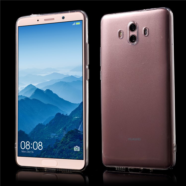 Drop-resistant Clear TPU Back Case Cover Shell for Huawei Mate 10-1