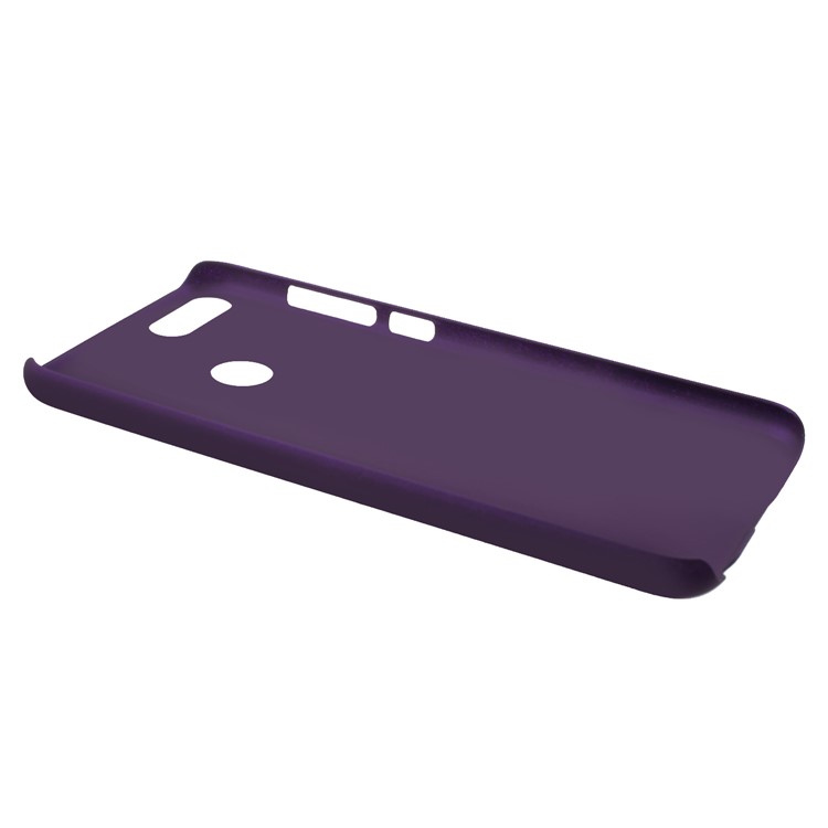 Rubberized PC Protection Cell Phone Cover Shell for Huawei Honor 10 Lite - Purple-3