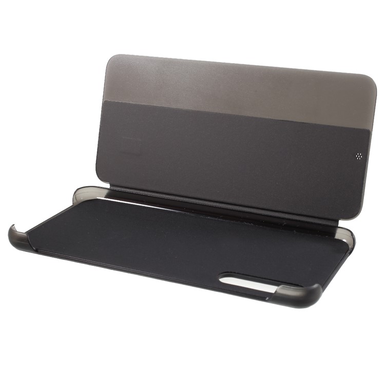 View Window Smart PU Leather Phone Case for Huawei P20 Pro - Black-9