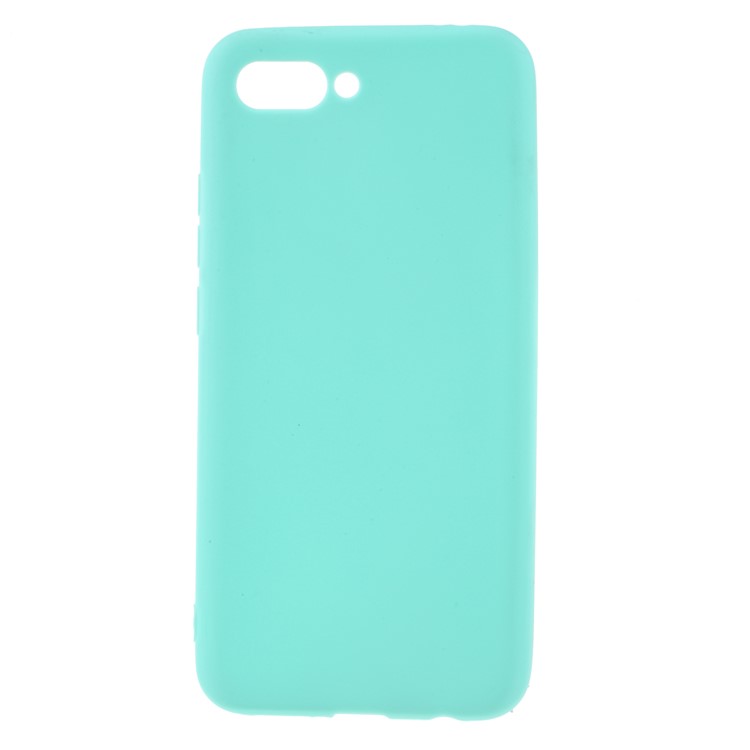 Double-sided Matte TPU Mobile Shell for Huawei Honor 10 - Cyan-1