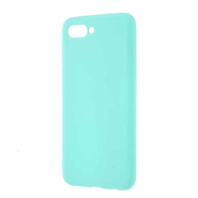 Double-sided Matte TPU Mobile Shell for Huawei Honor 10 - Cyan-2