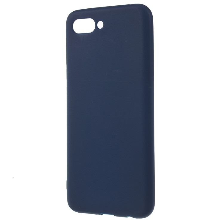 Double-sided Matte TPU Protective Case for Huawei Honor 10 - Dark Blue-2
