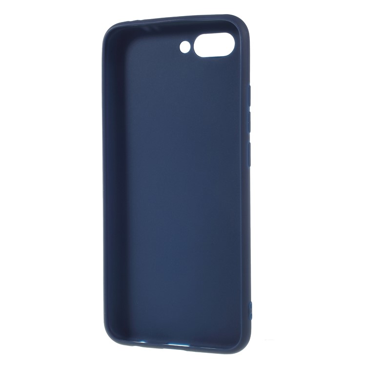 Double-sided Matte TPU Protective Case for Huawei Honor 10 - Dark Blue-3
