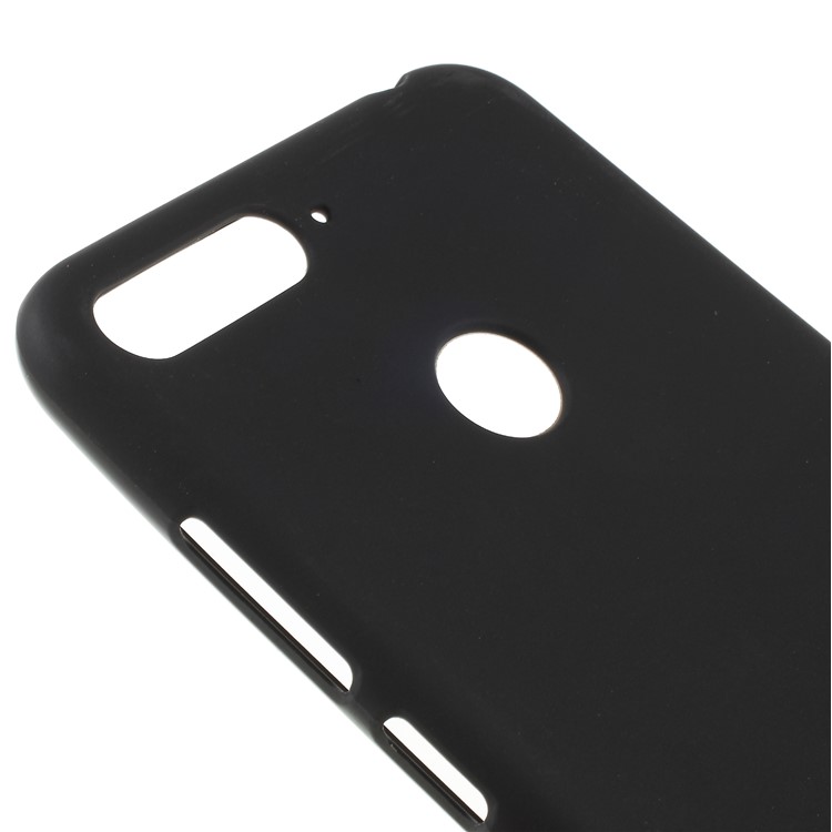 Double-sided Matte TPU Gel Back Phone Cover for Huawei Honor 7A (with Fingerprint Sensor)/Honor 7A Pro/Enjoy 8e - Black-4