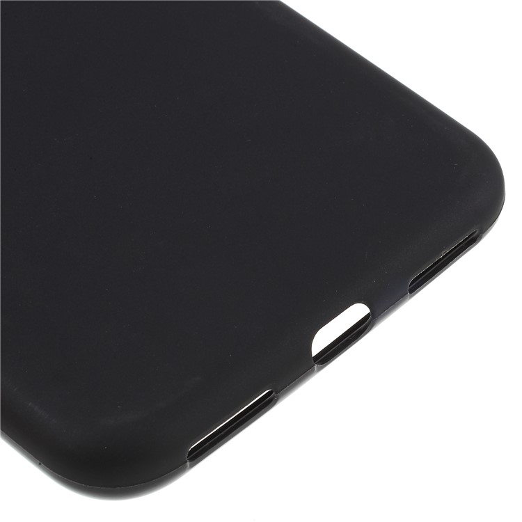 Double-sided Matte TPU Gel Back Phone Cover for Huawei Honor 7A (with Fingerprint Sensor)/Honor 7A Pro/Enjoy 8e - Black-5
