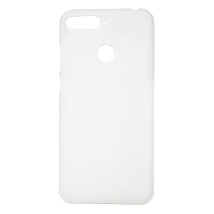 Double-sided Matte TPU Gel Back Case for Huawei Honor 7A (with Fingerprint Sensor)/Honor 7A Pro/Enjoy 8e - White-1