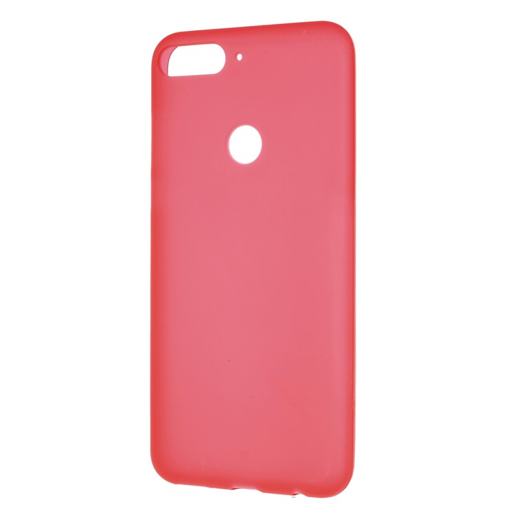 Double-sided Matte TPU Cell Phone Casing for Huawei Honor 7C / Enjoy 8 - Red-2