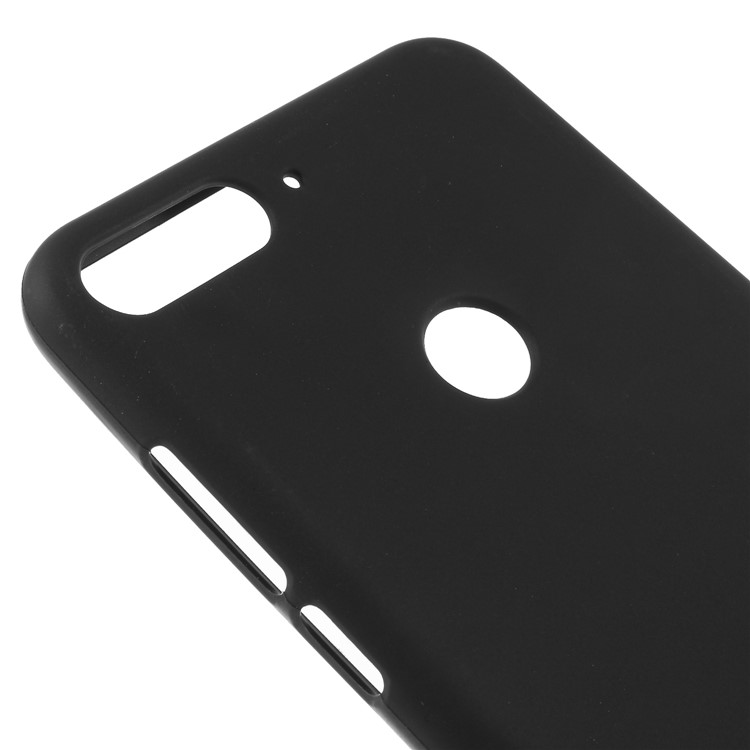 Double-sided Matte TPU Mobile Phone Cover for Huawei Honor 7C / Enjoy 8 - Black-4