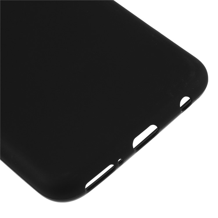 Double-sided Matte TPU Mobile Phone Cover for Huawei Honor 7C / Enjoy 8 - Black-5