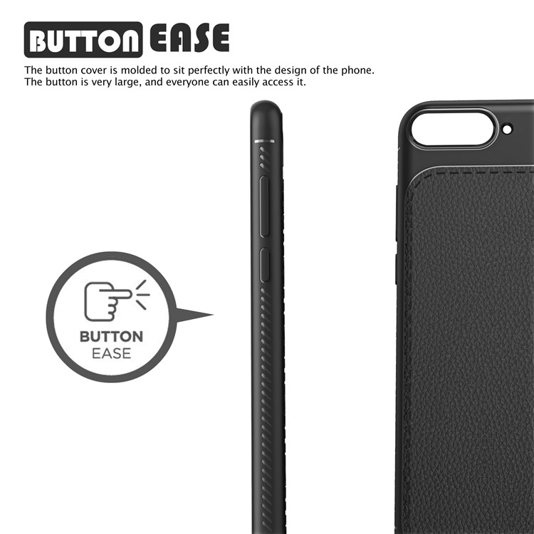 IVSO Gentry Series Leather Coated TPU Case for Huawei Honor 10 - Black-2