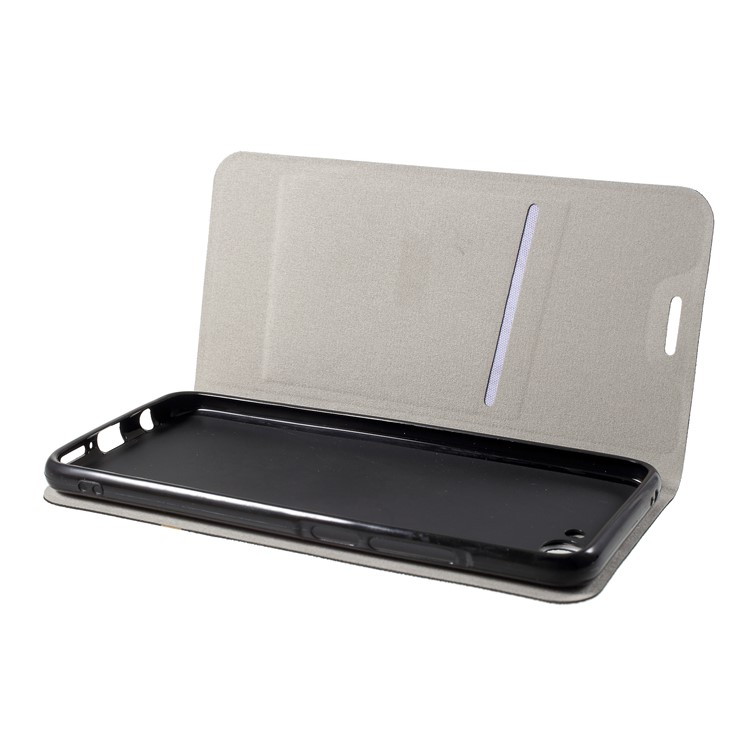 Cross Texture PU Leather Card Holder Phone Casing for Huawei Honor 10 - Black-5