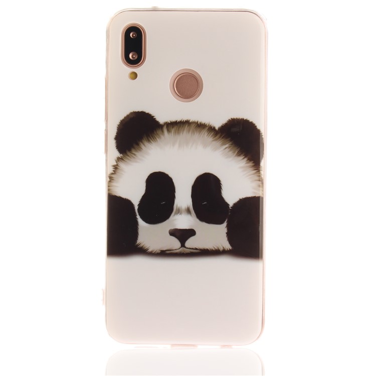 Pattern Printing IMD TPU Shell for Huawei P20 Lite / Nova 3e - Panda-3