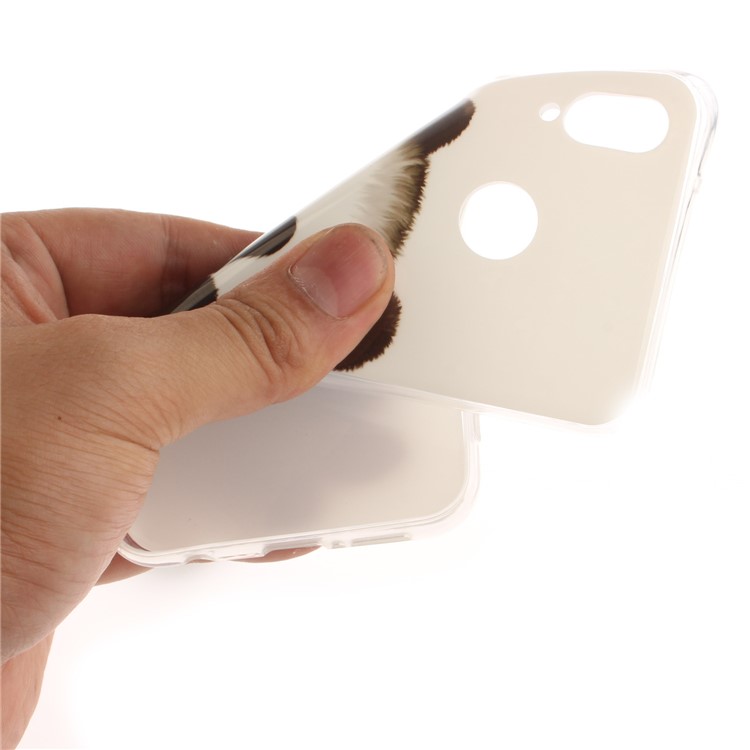 Pattern Printing IMD TPU Shell for Huawei P20 Lite / Nova 3e - Panda-7